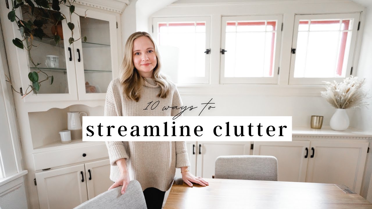 Streamline Your Space Minimalist Interior Design Clutter-Free Strategies